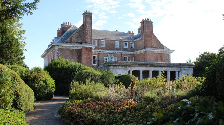 Winter in the garden at Uppark